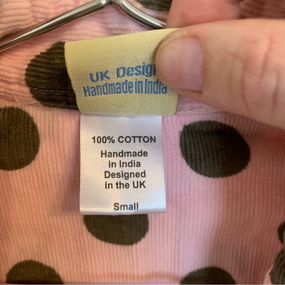 Lucy & Yak Crop Corduroy Button Down - Picture 4 of 6